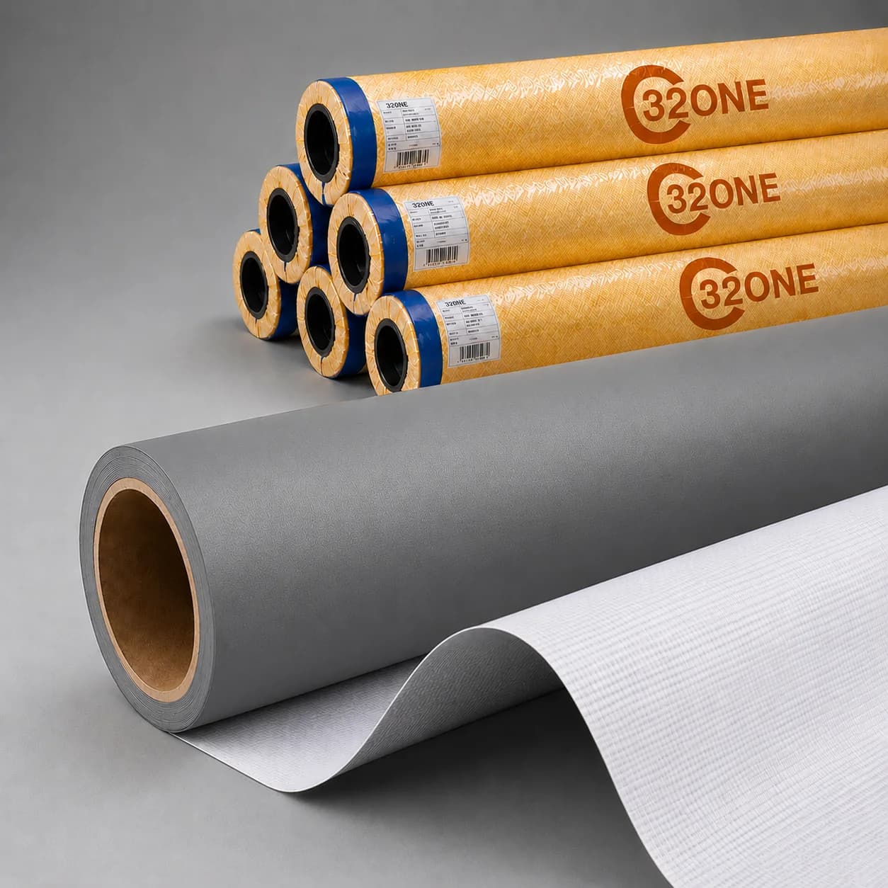 Banner Frontlit Respaldo Gris Mate (1.05 x 50m)