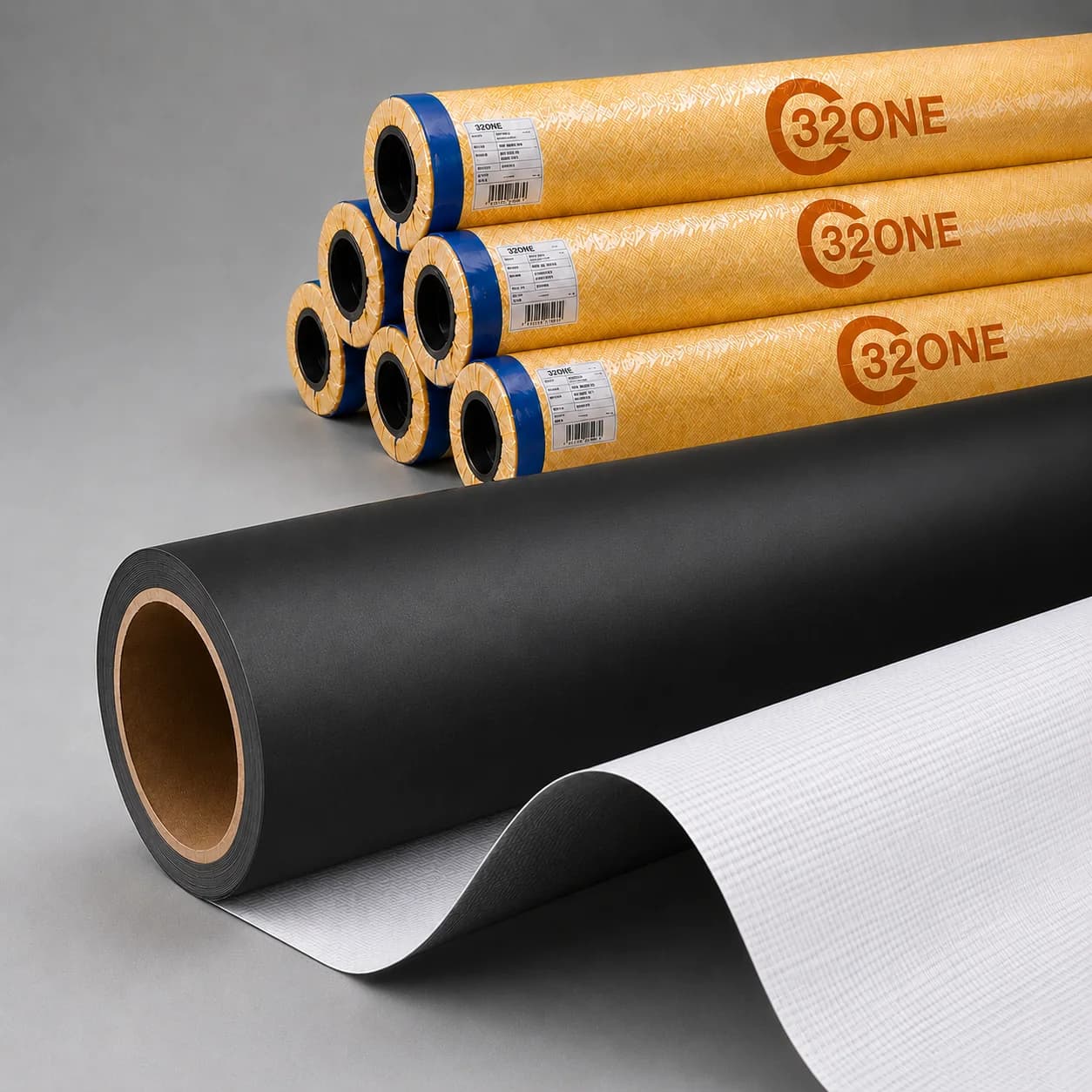 Banner Frontlit Respaldo Negro Mate (1.60 x 50m)