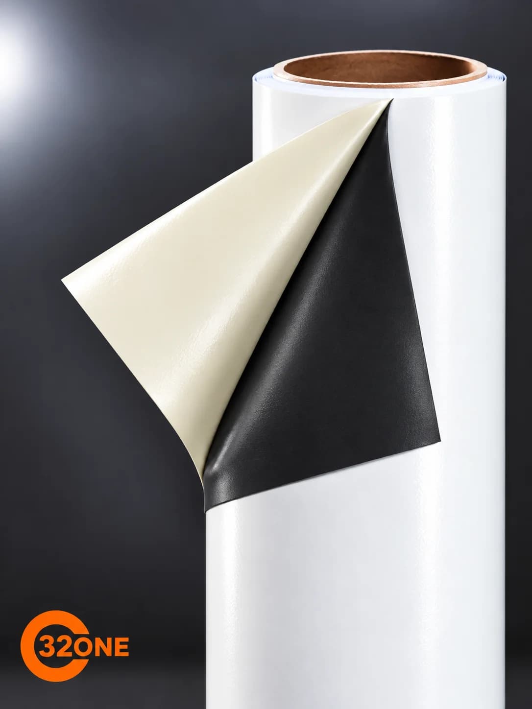 Vinil Respaldo Negro Mate 100 micr. — foto del producto
