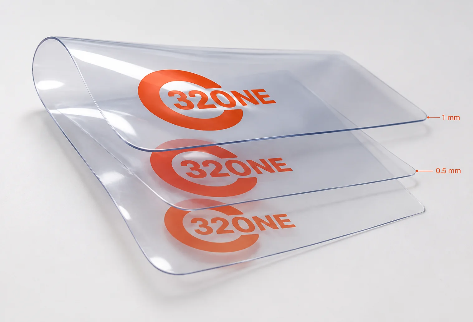 Pvc Rigido Transparente Brillante 0.5mm